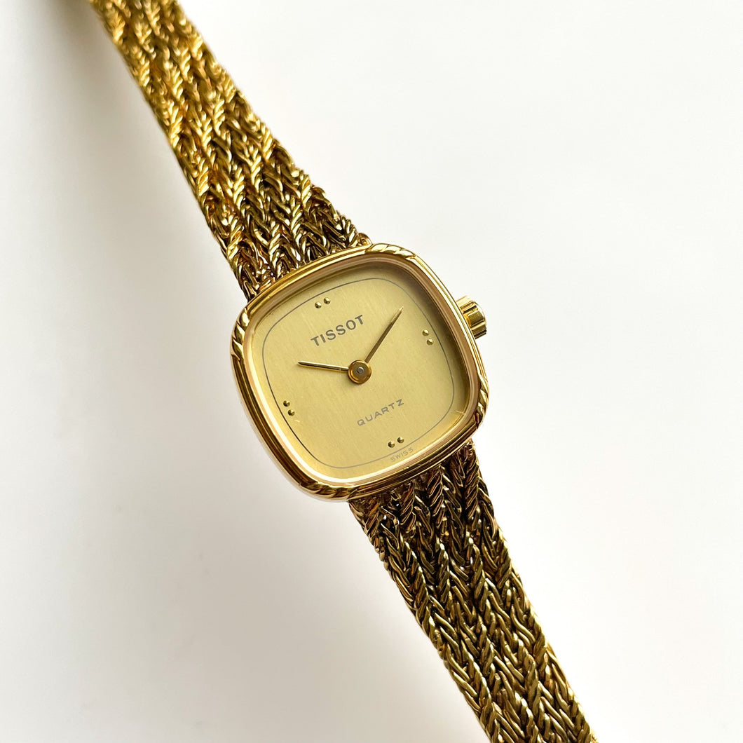 Ladies' Vintage Gold-Plated Tissot Quartz Watch