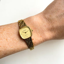 Load image into Gallery viewer, Ladies&#39; Vintage Gold-Plated Tissot Quartz Watch
