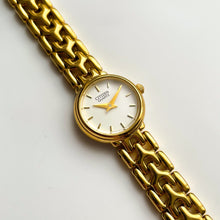 Load image into Gallery viewer, Vintage Gold-Tone Ladies&#39; Citizen Quartz Watch with Thin Bracelet
