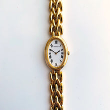 Load image into Gallery viewer, Thin 1990s Gold-Plated Ladies&#39; Seiko Quartz Watch
