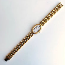 Load image into Gallery viewer, Thin 1990s Gold-Plated Ladies&#39; Seiko Quartz Watch
