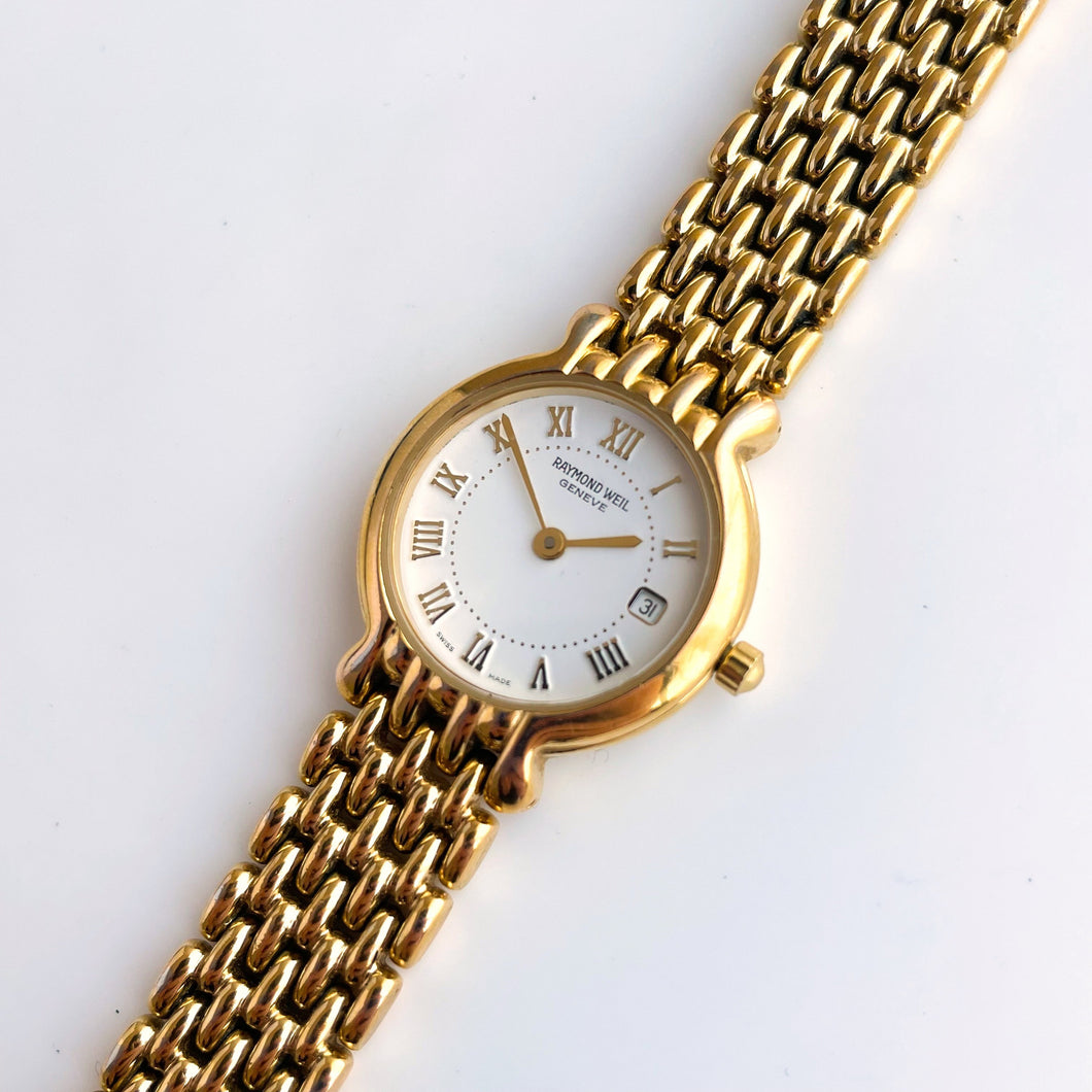 Ladies' Gold-Plated Raymond Weil Quartz Watch