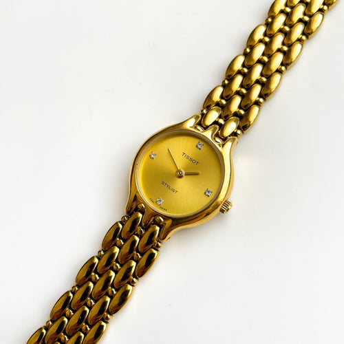 Ladies' Vintage Gold-Plated Tissot 1853 Quartz Watch