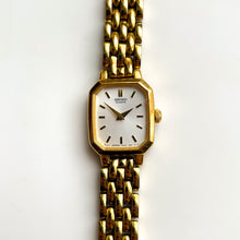 Load image into Gallery viewer, Thin 1990s Gold-Plated Ladies&#39; Seiko Quartz Watch
