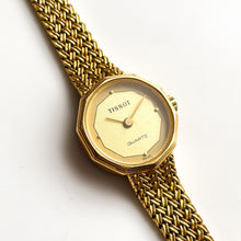 Load image into Gallery viewer, Ladies&#39; Vintage Gold-Plated Tissot Quartz Watch
