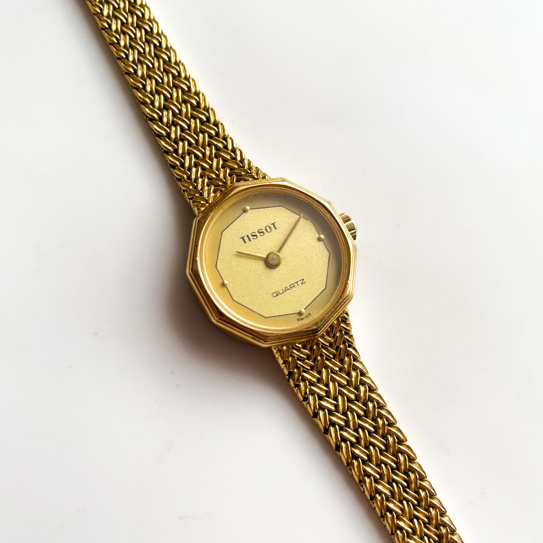 Ladies' Vintage Gold-Plated Tissot Quartz Watch