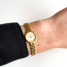 Load image into Gallery viewer, Petite Ladies&#39; Rotary Balmoral Quartz Watch With Gold-Plated Bracelet and Round Dial
