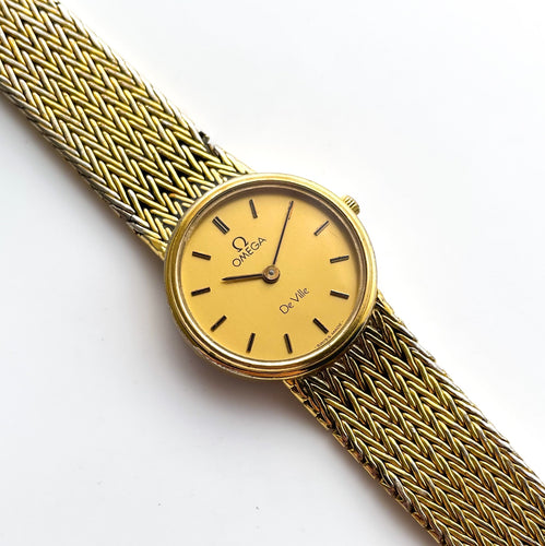 Tiny 1984 Omega De Ville Ladies' Vintage Quartz Watch