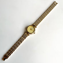 Load image into Gallery viewer, Petite Ladies&#39; Rotary Quartz Watch With Gold-Plated Bracelet and Round Dial
