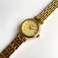 Load image into Gallery viewer, Petite Ladies&#39; Rotary Quartz Watch With Gold-Plated Bracelet and Round Dial
