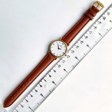 Load image into Gallery viewer, Ladies&#39; Movado Quartz Watch With Brown Leather Strap
