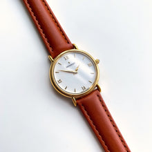 Load image into Gallery viewer, Ladies&#39; Movado Quartz Watch With Brown Leather Strap
