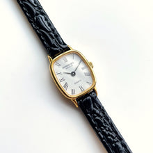 Load image into Gallery viewer, Ladies&#39; 80s Raymond Weil Quartz Watch With White Dial and Leather Strap
