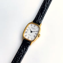 Load image into Gallery viewer, Ladies&#39; 80s Raymond Weil Quartz Watch With White Dial and Leather Strap
