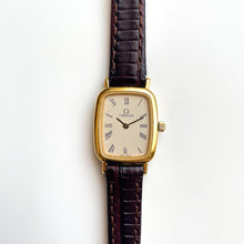 Load image into Gallery viewer, Tiny 1980s Omega De Ville Ladies&#39; Vintage Quartz Watch
