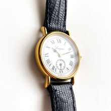 Load image into Gallery viewer, Vintage Ladies&#39; Gold-Plated Longines Charleston Quartz Watch - All Original
