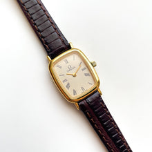 Load image into Gallery viewer, Tiny 1980s Omega De Ville Ladies&#39; Vintage Quartz Watch
