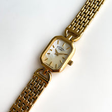 Load image into Gallery viewer, Petite Ladies&#39; Rotary Quartz Watch With Gold-Plated Bracelet and Mother of Pearl Dial
