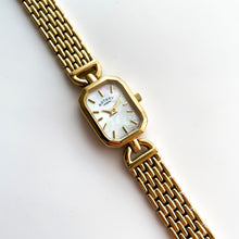 Load image into Gallery viewer, Petite Ladies&#39; Rotary Quartz Watch With Gold-Plated Bracelet and Mother of Pearl Dial
