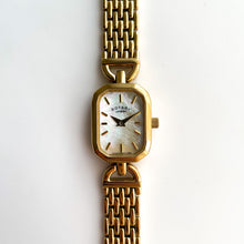 Load image into Gallery viewer, Petite Ladies&#39; Rotary Quartz Watch With Gold-Plated Bracelet and Mother of Pearl Dial
