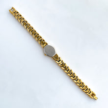 Load image into Gallery viewer, Rare Vintage 1993 Gold-Plated Ladies&#39; Seiko Quartz Watch With Diamond Bezel
