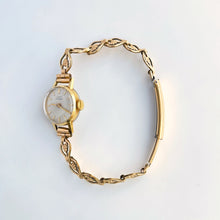 Load image into Gallery viewer, Tiny 1960s Ladies&#39; Girard-Perregaux Mechanical Watch with Gold-Plated Bracelet
