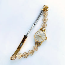 Load image into Gallery viewer, Tiny 1960s Ladies&#39; Girard-Perregaux Mechanical Watch with Gold-Plated Bracelet
