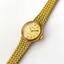 Load image into Gallery viewer, Vintage Ladies&#39; Gold-Plated Tissot Quartz Watch With Integrated Bracelet
