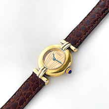 Load image into Gallery viewer, Cartier Must Colisée Vermeil - Gold-Plated Silver 925 with Gold Dial - Boxed
