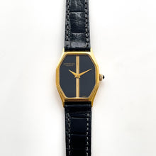 Load image into Gallery viewer, Gold-Plated Raymond Weil Mechanical Watch with Black and Gold Dial
