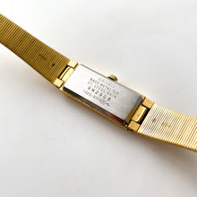 Load image into Gallery viewer, 1990s Ladies&#39; Gold-Plated Seiko Quartz Watch with Rectangular Dial
