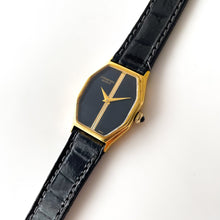 Load image into Gallery viewer, Gold-Plated Raymond Weil Mechanical Watch with Black and Gold Dial
