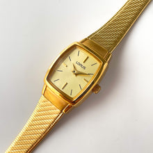 Load image into Gallery viewer, Ladies&#39; Gold-Tone Lorus Quartz Watch with Integrated Bracelet
