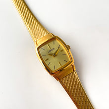 Load image into Gallery viewer, Ladies&#39; Gold-Tone Lorus Quartz Watch with Integrated Bracelet
