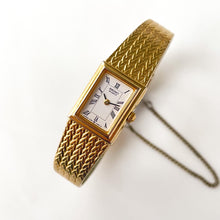 Load image into Gallery viewer, Ladies&#39; 1999 Seiko Tank Quartz Watch With Gold-Plated Case
