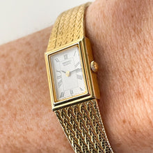 Load image into Gallery viewer, Ladies&#39; 1999 Seiko Tank Quartz Watch With Gold-Plated Case
