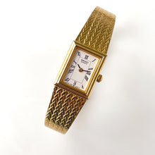 Load image into Gallery viewer, Ladies&#39; 1999 Seiko Tank Quartz Watch With Gold-Plated Case
