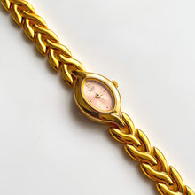 Load image into Gallery viewer, Ladies Pulsar Watch with Gold Tone Bracelet and Oval Dial
