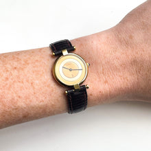 Load image into Gallery viewer, Vintage Ladies&#39; Cartier Must Colisée Vermeil - Gold-Plated Silver 925 with Three Tone Dial
