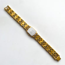 Load image into Gallery viewer, Vintage 1990s Gold-Plated Ladies&#39; Seiko Quartz Watch with Hexagon Dial
