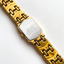 Load image into Gallery viewer, Vintage 1990s Gold-Plated Ladies&#39; Seiko Quartz Watch with Hexagon Dial
