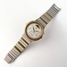 Load image into Gallery viewer, Rare Vintage 1987 Seiko Calendar Moon Phase Quartz Watch
