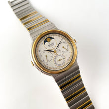 Load image into Gallery viewer, Rare Vintage 1987 Seiko Calendar Moon Phase Quartz Watch
