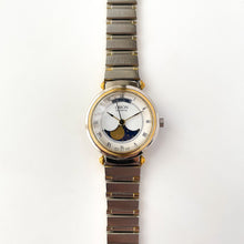 Load image into Gallery viewer, Vintage Ladies&#39; Orion Moon Phase Quartz Watch with Stainless Steel Bracelet
