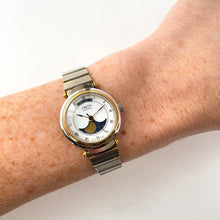 Load image into Gallery viewer, Vintage Ladies&#39; Orion Moon Phase Quartz Watch with Stainless Steel Bracelet
