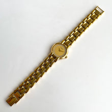 Load image into Gallery viewer, Vintage Ladies&#39; Gold-Plated Raymond Weil Quartz Watch with Diamonds
