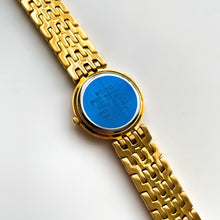 Load image into Gallery viewer, Vintage 1990s Gold-Plated Ladies&#39; Seiko Quartz Watch with Round Mother of Pearl Dial
