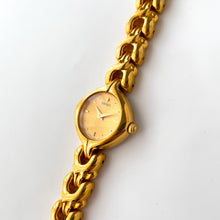 Load image into Gallery viewer, Thin 1996 Gold-Plated Ladies&#39; Seiko Quartz Watch
