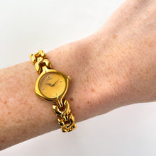 Load image into Gallery viewer, Thin 1996 Gold-Plated Ladies&#39; Seiko Quartz Watch
