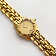 Load image into Gallery viewer, Ladies&#39; Vintage 90s Gold-Plated Fendi Quartz Watch
